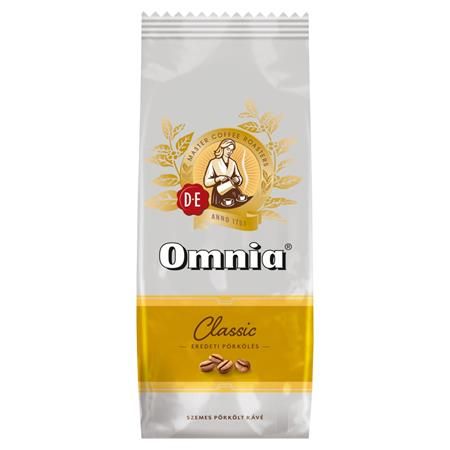Douwe Egberts Káva "Omnia" zrnková, pražená, vákuovo balené, 1 kg